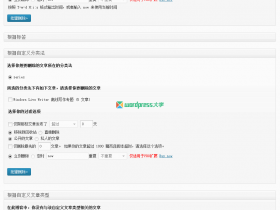 WordPress批量删除文章的插件:Bulk Delete(已汉化)