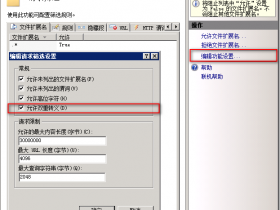 IIS7.0、IIS7.5、IIS8.0等提示“请求筛选模块被配置为拒绝包含双重转义序列的请求”的解决方法小结