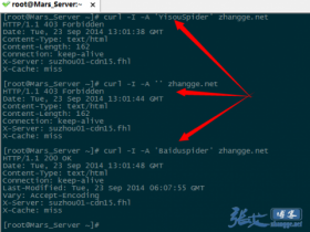 服务器反爬虫攻略：Apache/Nginx/PHP禁止某些User Agent抓取网站