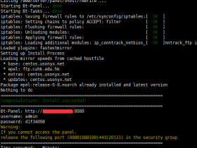 Centos 6.5~6.9 X86 安装宝塔+wine+关关+杰奇过程